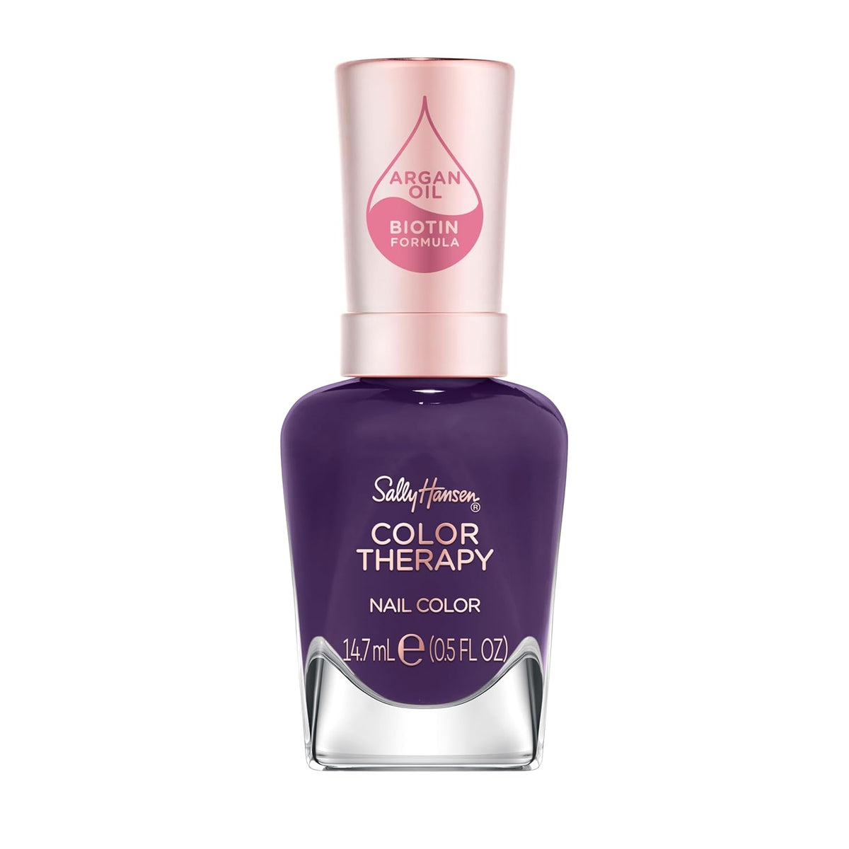 Color Therapy Nail Polish, 400 Confident Queen, Color, Strengthening, Care, 14.7 ml