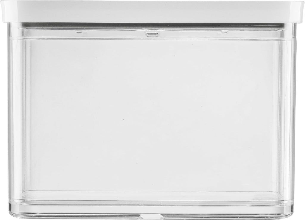 ZWILLING FRESH & SAVE CUBE Box, dimensiune 2M, Cutie de depozitare modulară și stivuibilă, depozitare ermetică și vidabilă, lavabilă în mașina de spălat vase, transparentă Cutii depozitare alimente Naty Shop