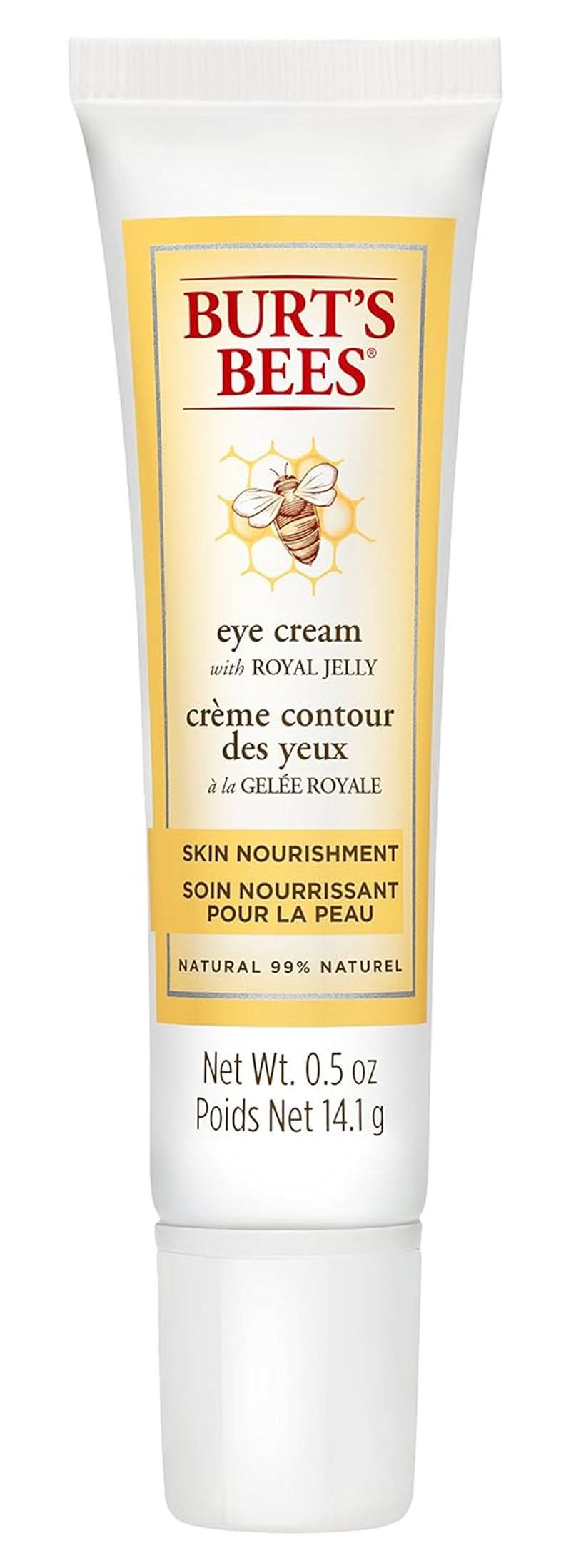 Burt'S Bees Natural eye cream for sensitive skin with cotton extract, 14 g Cosmetics and Beauty Naty Shop Nourishing