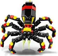 LEGO Creator 3In1 Wild animals: Surprise spider - toy to rebuild into a scorpion or snake figure - building set with 3 models - gift for boys and girls from 7 years 31159 Building sets Besuche den LEGO-Store