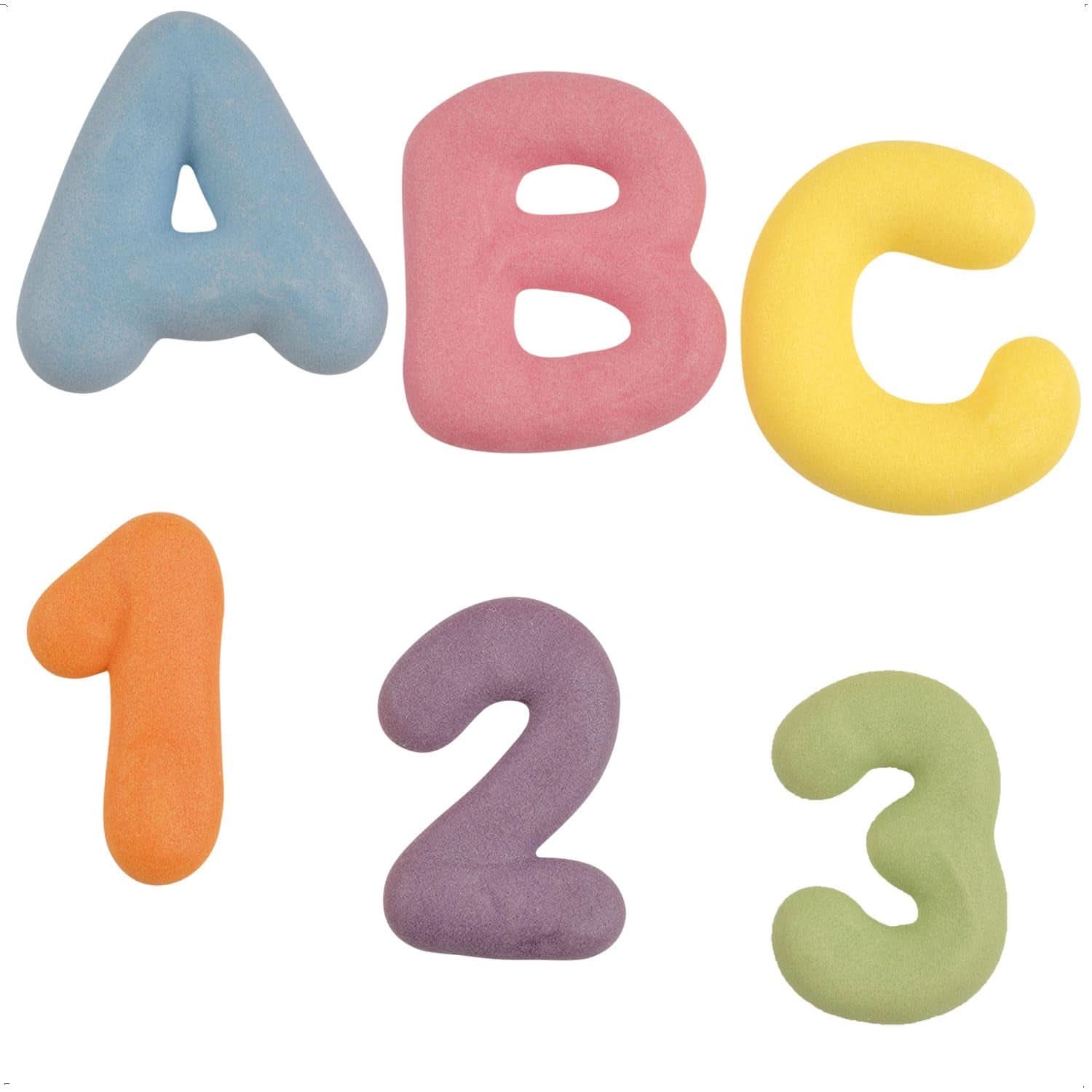 Günthart, 8 sugar figurines for the beginning of school and letters, 115 grams Sprinkles Naty Shop