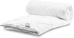 Komfortec Summer Blanket 135X200 Cm, 170Gsm, Thin and light blanket for summer, anti-allergic blanket, white Quilts and quilts Naty Shop 135 X 200 Cm Summer blanket