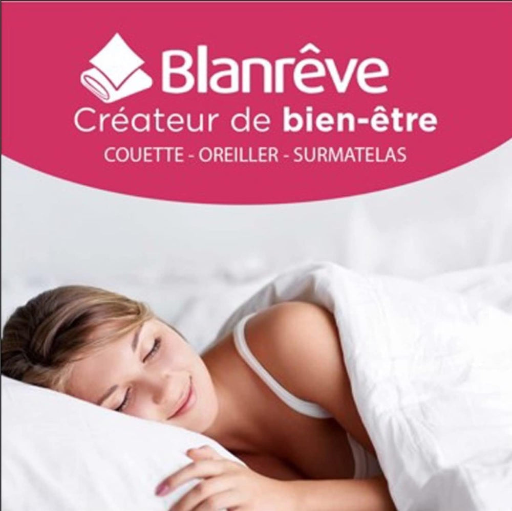 Blanrève Duvet cover Printed or plain, Temperate, For single bed, Eco-friendly, Easy to maintain, 140 X 200 Cm, White, Gray Quilts and quilts Naty Shop
