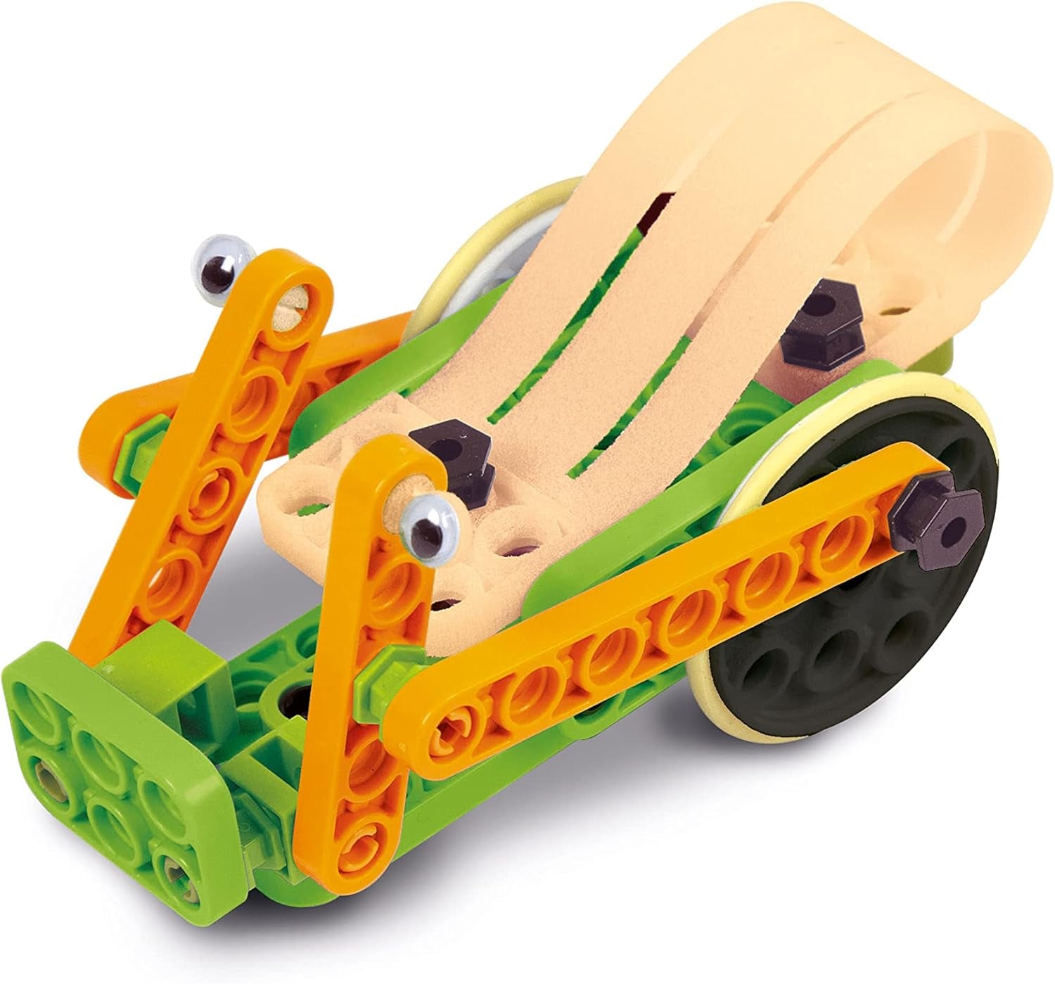Clementoni 97860 Science & Play Build – Mechanics Junior Lustige Tiere, Bausatz für 8 Tiermodelle, motorbetriebenes Konstruktionsspielzeug für Kinder ab 6 Jahren Amazon Exclusive