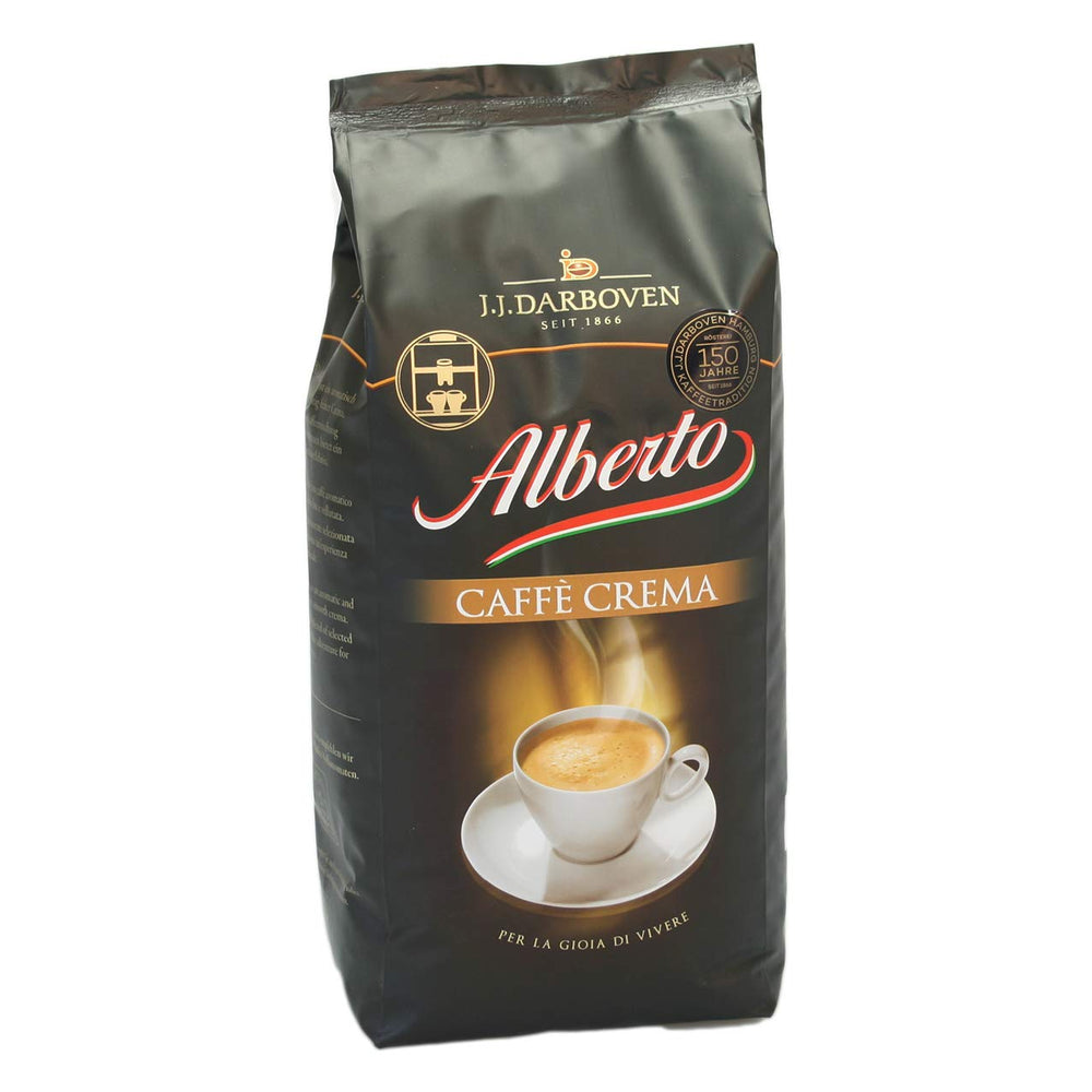 8 x Darboven Alberto Caffè Crema boabe de cafea 1kg