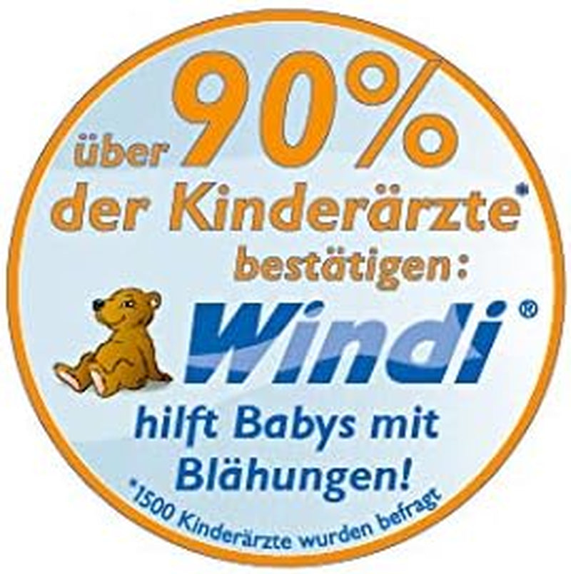 Fridababy Windi Gas Relief for Babies from 0 Months 10 Pieces Disposable Catheters Natural Gas Relief 20437