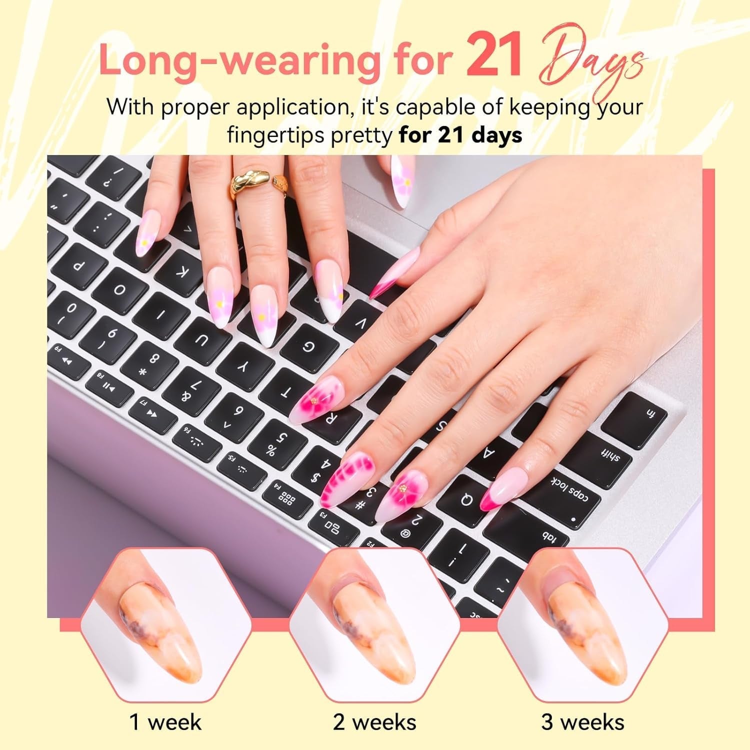 Oja gel Makartt Blooming - 15 ml Gel Blooming pentru întinderea ojei cu culoarea marmoră, vopsea gel, modele de unghii pentru manichiură DIY, flori, animale, acuarelă, kit magic pentru manichiură