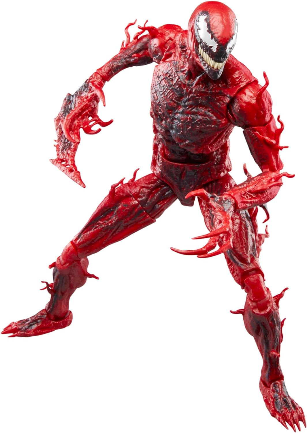 Marvel Legends Series Carnage, figurină de acțiune de lux de colecționat pentru Venom: Let There Be Carnage, 15 cm, roșu Action figures Naty Shop