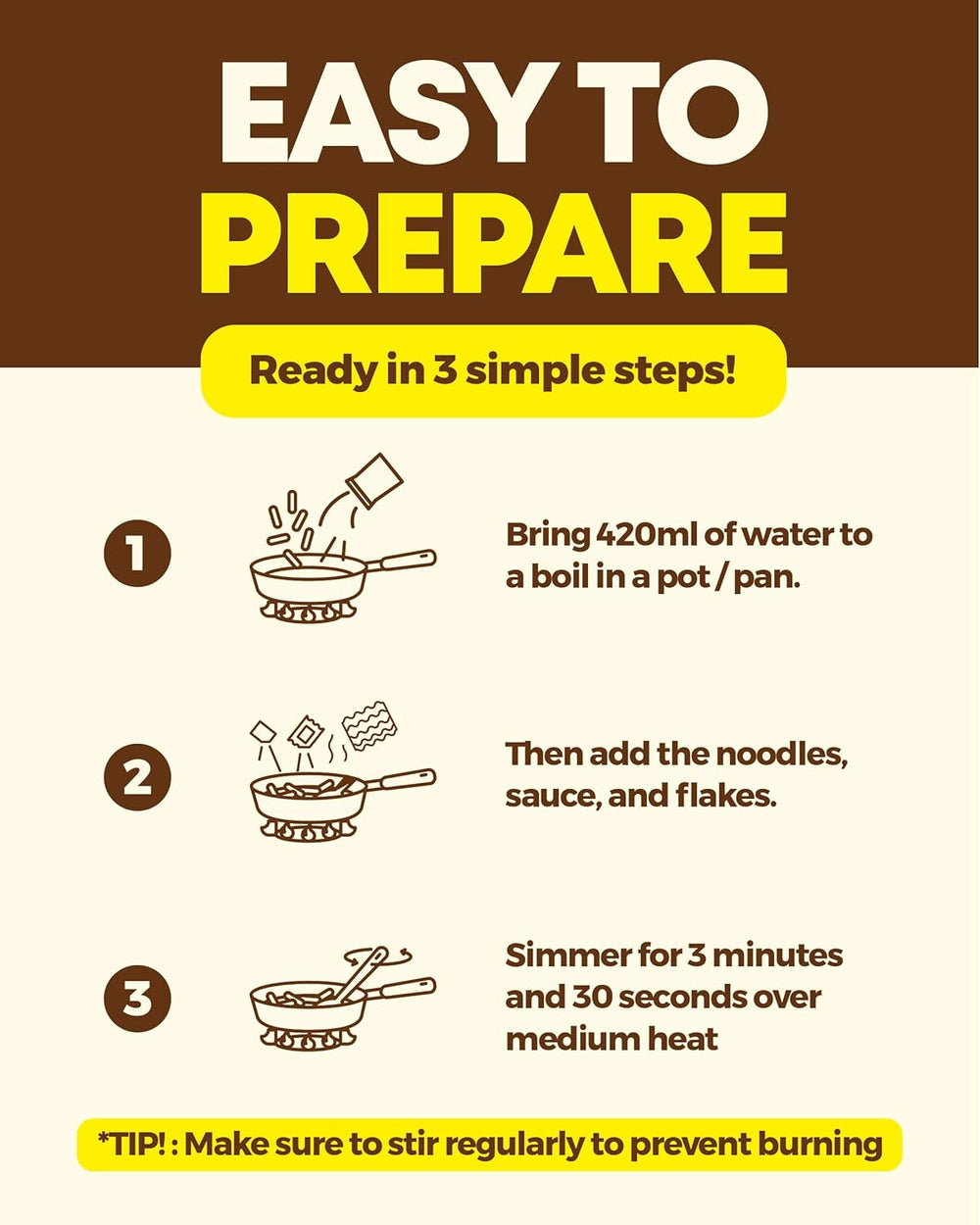 NONGSHIM Rapokki (Jjajang, 400ml) – authentic Korean street food, ramen and rice cakes, black beans; quick and easy to prepare, ready in 4 minutes