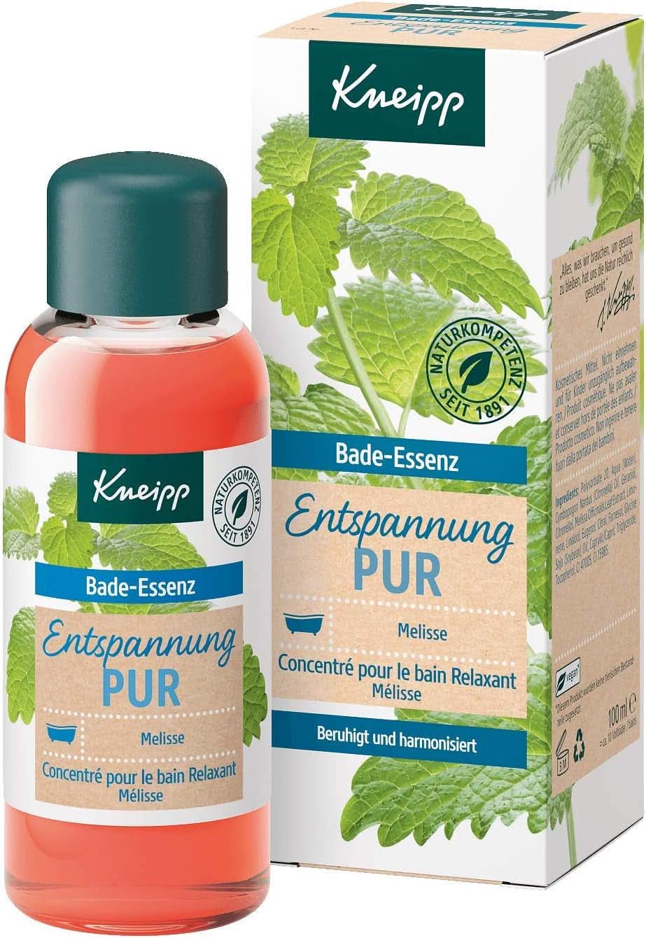 Kneipp Bade, bath oil with natural Indian melissa essential oil and lemon balm extract, 100 ml Naty Shop Default Title