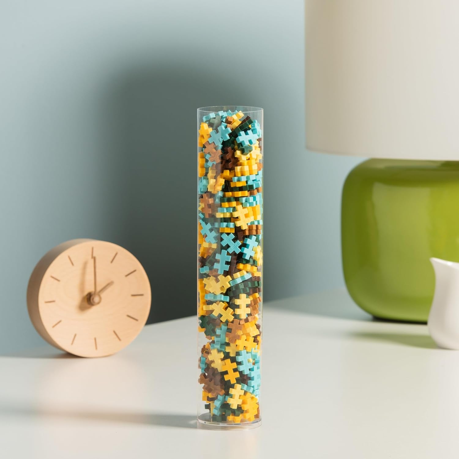 Plus-Plus 5163 Geniales Konstruktionsspielzeug, Sonnenblumen von Vincent Van Gogh, Inspired-Edition, Kreativ-Bausteine ​​Tube, 350 Teile, Sunflowers