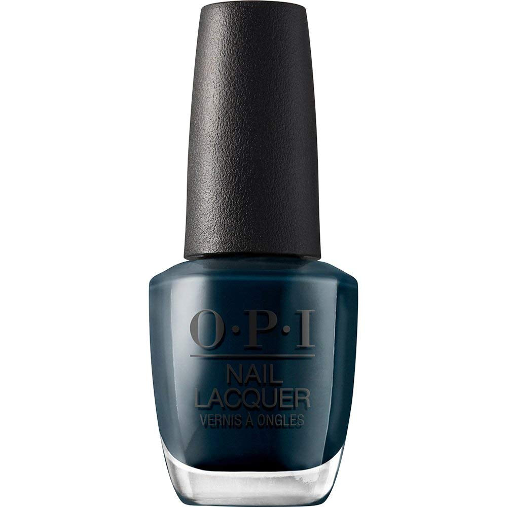 OPI Nail Lacquer in Shades of Blue and Green - Quick-drying, chip-resistant and long-wearing nail polish - lasts up to 7 days - with ProWide extra-wide brush