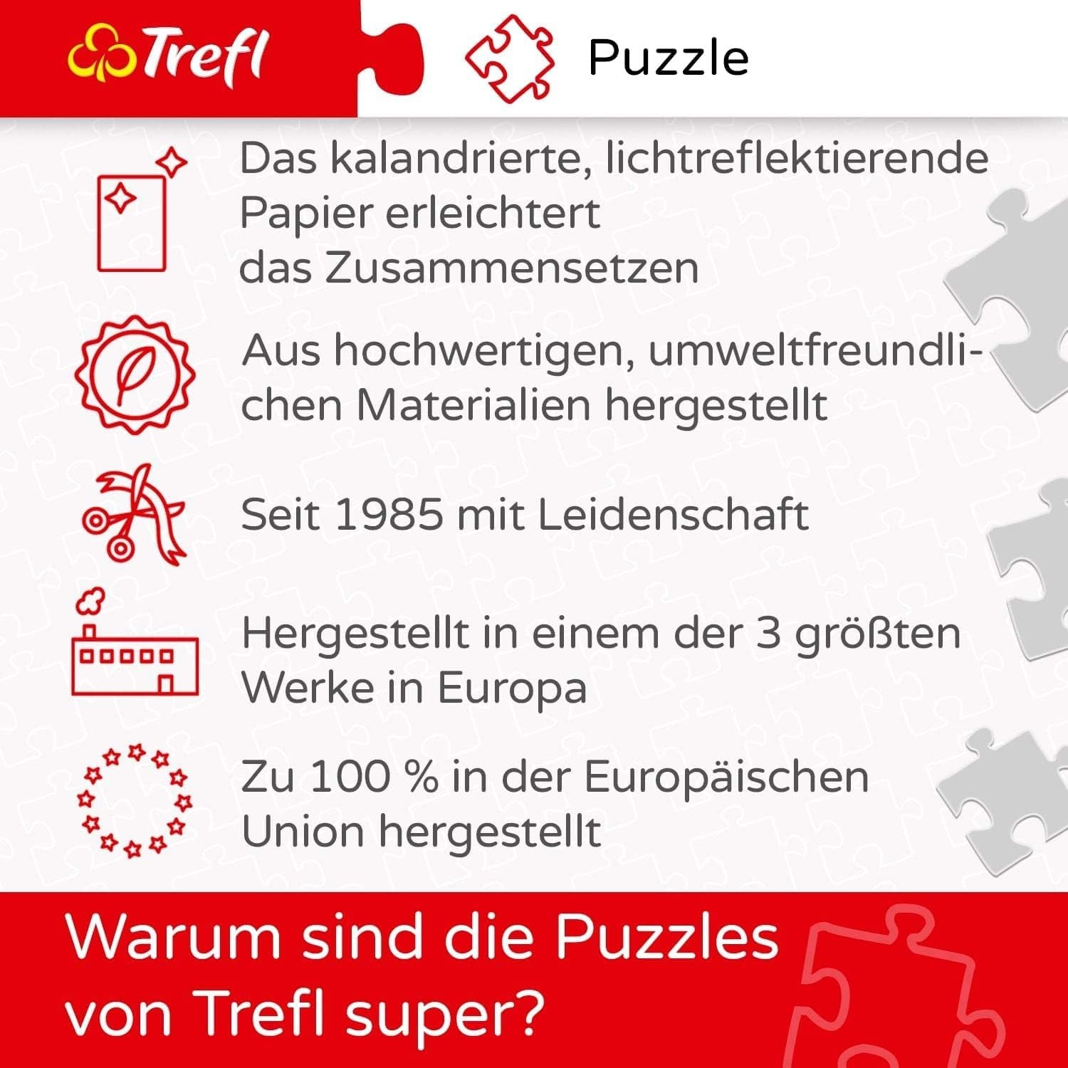 Trefl 27118 Puzzle, Colmar, France, 2000 pieces, For children over 12 years old Puzzle Naty Shop