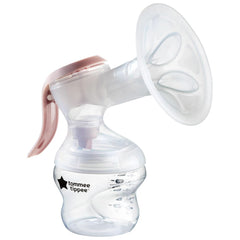 Tommee Tippee Made for Me Manuelle Einzel-Milchpumpe, Starke Saugkraft, Ergonomischer Griff, Tragbare Und Leise Milchpumpe, Samt Babyflasche Accessories Food and Breastfeeding Bebe Naty Shop