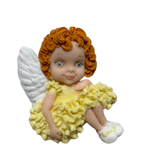 Decoratiune comestibila din zahar, Ingeras Decoratiuni din Pasta de Zahar Naty Shop