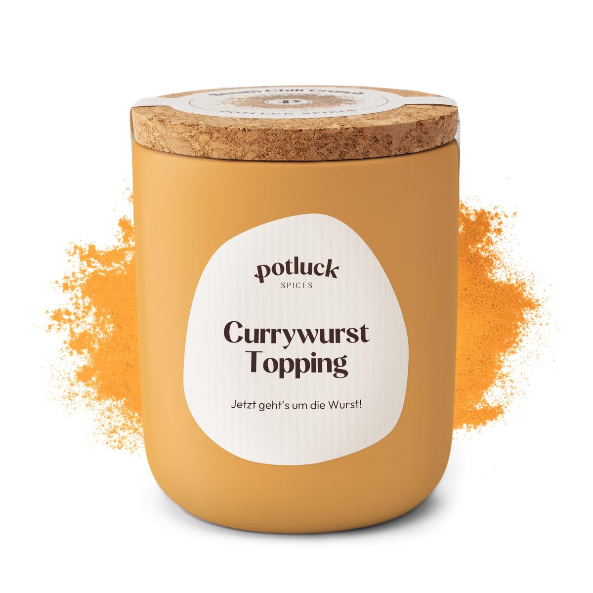 Potluck | Spice Burger | Würzmischung im Keramiktopf | 100g | Vegan, gluten-free and with natural ingredients