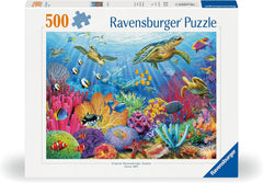 Ravensburger Puzzle 12000197 - Scufundare distractivă sub apă - 500 piese Puzzle Naty Shop