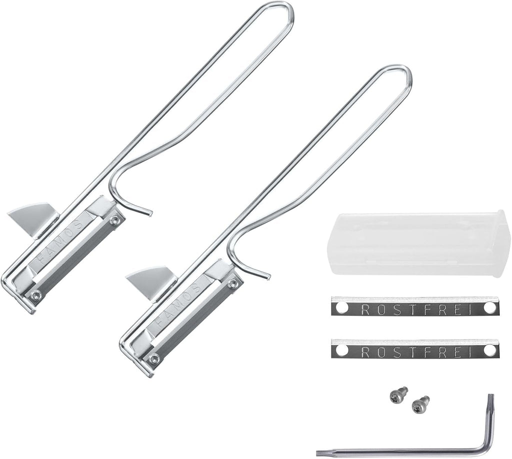 Westmark 106122E1 Peeler, lamă din oțel cromat, inoxidabil Peeler Naty Shop Silber