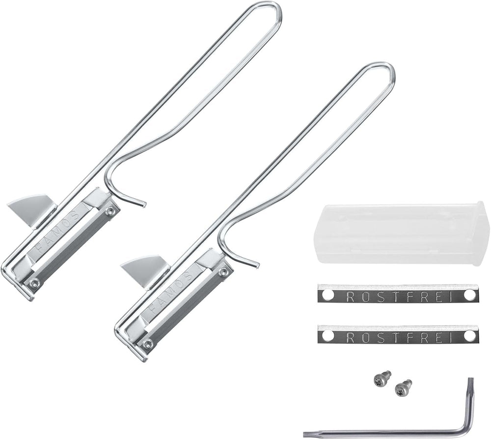 Westmark 106122E1 Peeler Chrome Steel Blade Stainless Peeler Naty Shop Silber