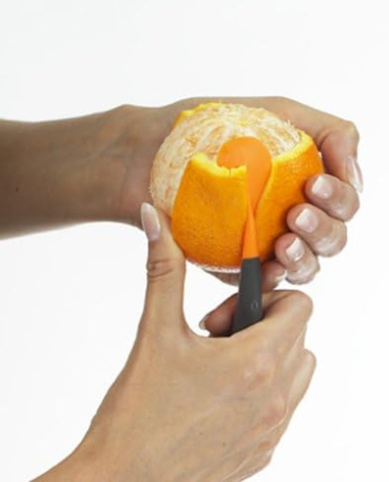 Lurch 10047 Orange Peeler with Nylon Blade for Easy Cleaning Peeler Naty Shop
