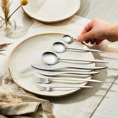 Karaca Amour, set of 84 cutlery for 12 people Kitchen Naty Shop