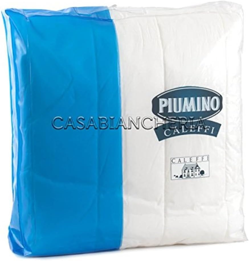 Caleffi Dormissimi Four Seasons Quilt, Polyester, Solid Colors, Double Bed Duvets and Quilts Naty Shop