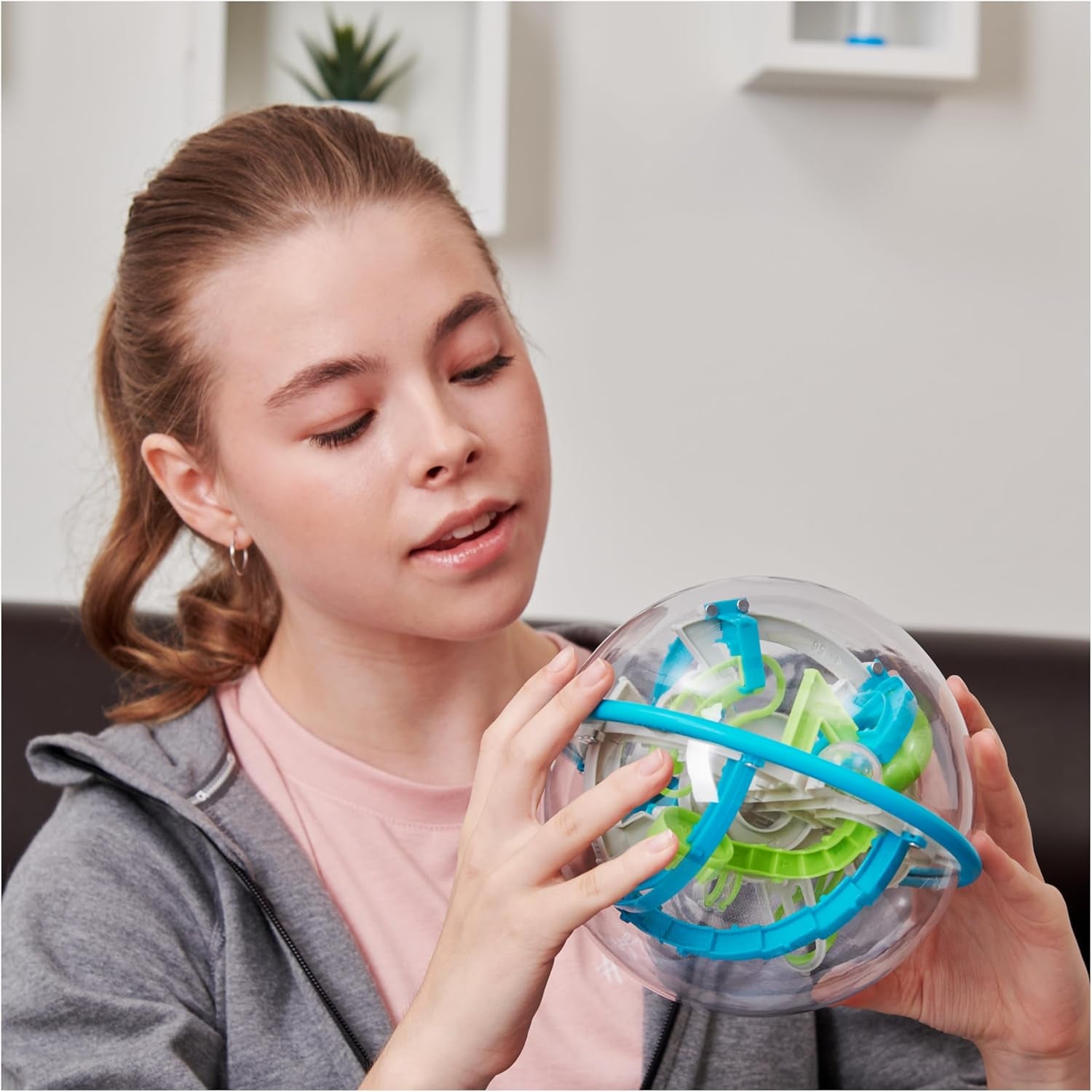 Spin Master Games Perplexus Rebel, 3D Ball Maze with 70 Obstacles - For Handy Perplexus Fans, Ages 6 and Up