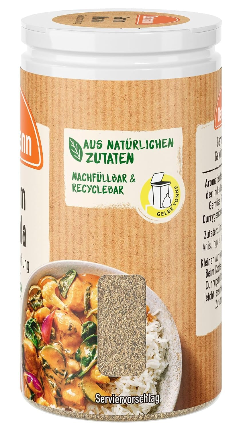 Ostmann Gewürze - Garam Masala Gewürzmischung | Nachfüllbare & recyclable Verpackung | 30 g in der Streudose