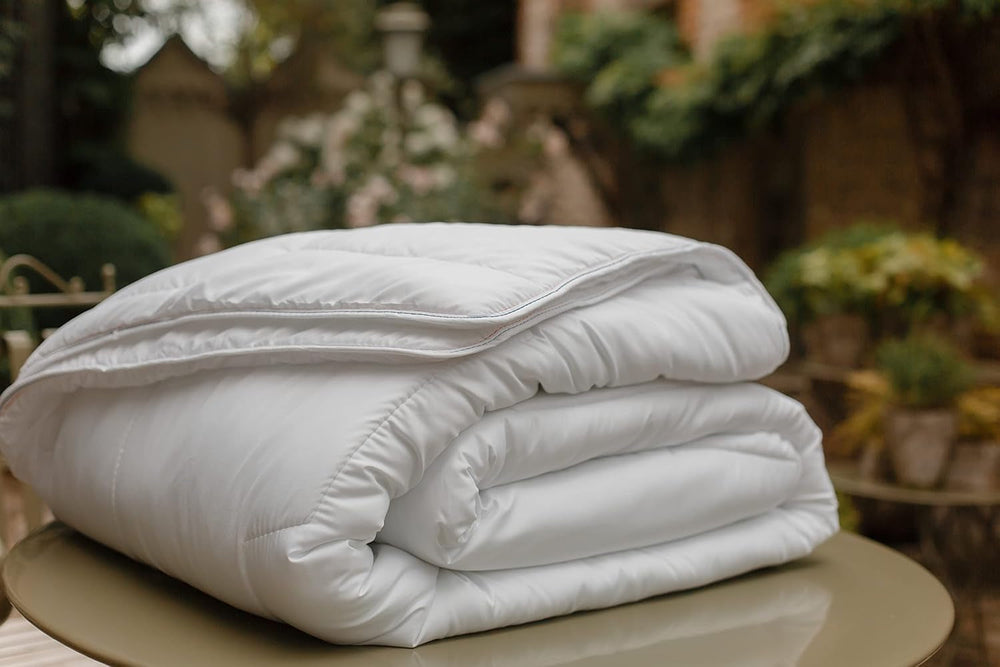 Quilt 140 X 200 Cm | Organic cotton and Merino wool | Warm Machine washable at 30 °C Duvets and quilts Naty Shop