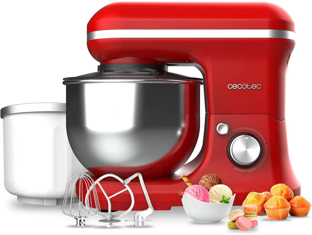 Food processor Cecotec Cecomixer Compact, 1000 W Naty Shop Red 5 functions + ice