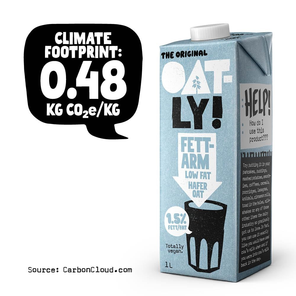 Oatly Haferdrink 1.5% Fett - Packung mit 6 (6 x 1 Liter)