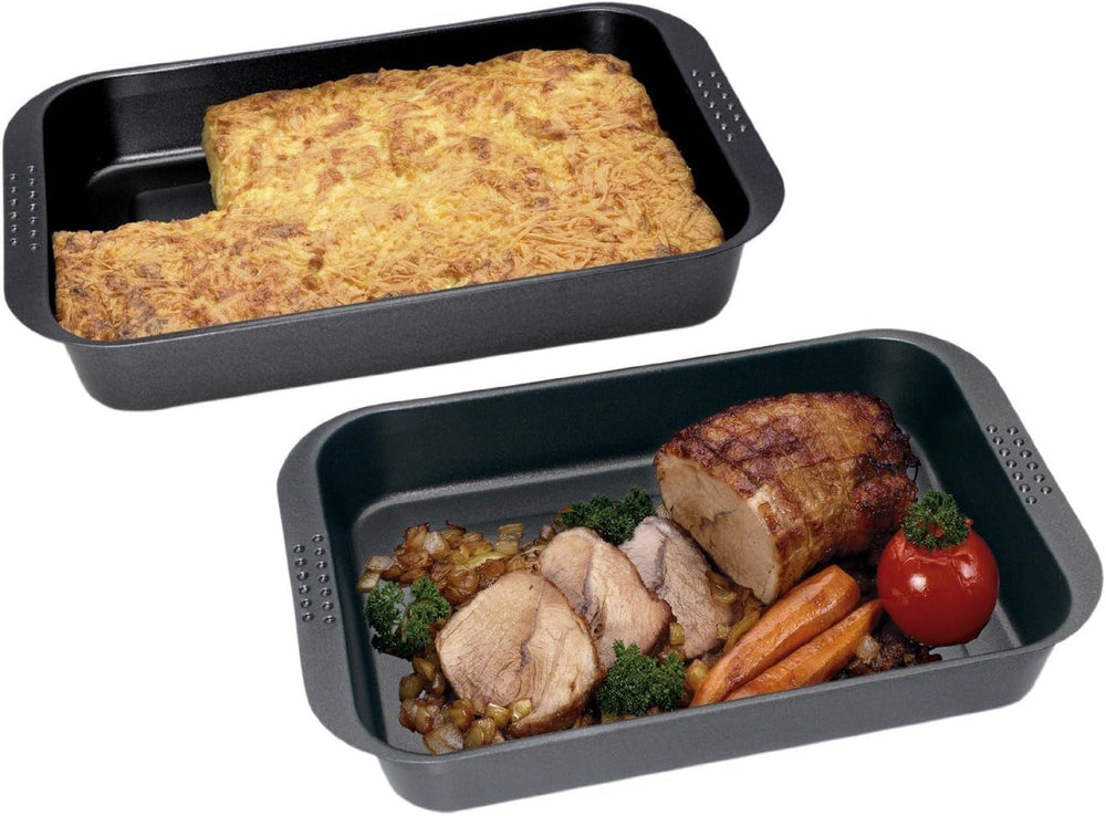 Chg Backform, ILAG Special 2-Schicht Antihaftbeschichtung, Sonstige, Jewells Ca. 28.5 X 23 X 4 Cm, 9878-41, Jewells Ca. 28.5 X 23.0 X 4.0 Cm Molds and trays for baking Naty Shop Ofen-Set Extra Hoch