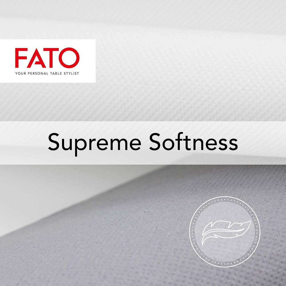 - Șervețele de hârtie de unică folosință, Softness And Softness, pachet de 40 de șervețele, dimensiune 38X38 pliate în 4, 2 straturi, culoare verde pădure, 100% hârtie din celuloză pură, certificate Fsc (pachet cu 2)