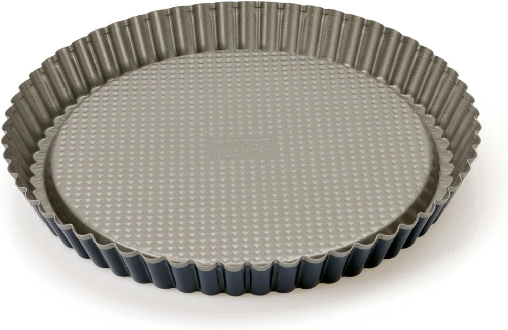 ORIGINAL KAISER Classic plus Obstbodenform 28 Cm, 28.4 X 28.4 X 3.5 Cm & Classic Mini Torteletts 6 Stück, Tartelette Förmchen 10 Cm, Tarteform Klein, Tortelettförmchen Antihaftbeschichte Baking molds and trays Naty Shop Single Energy