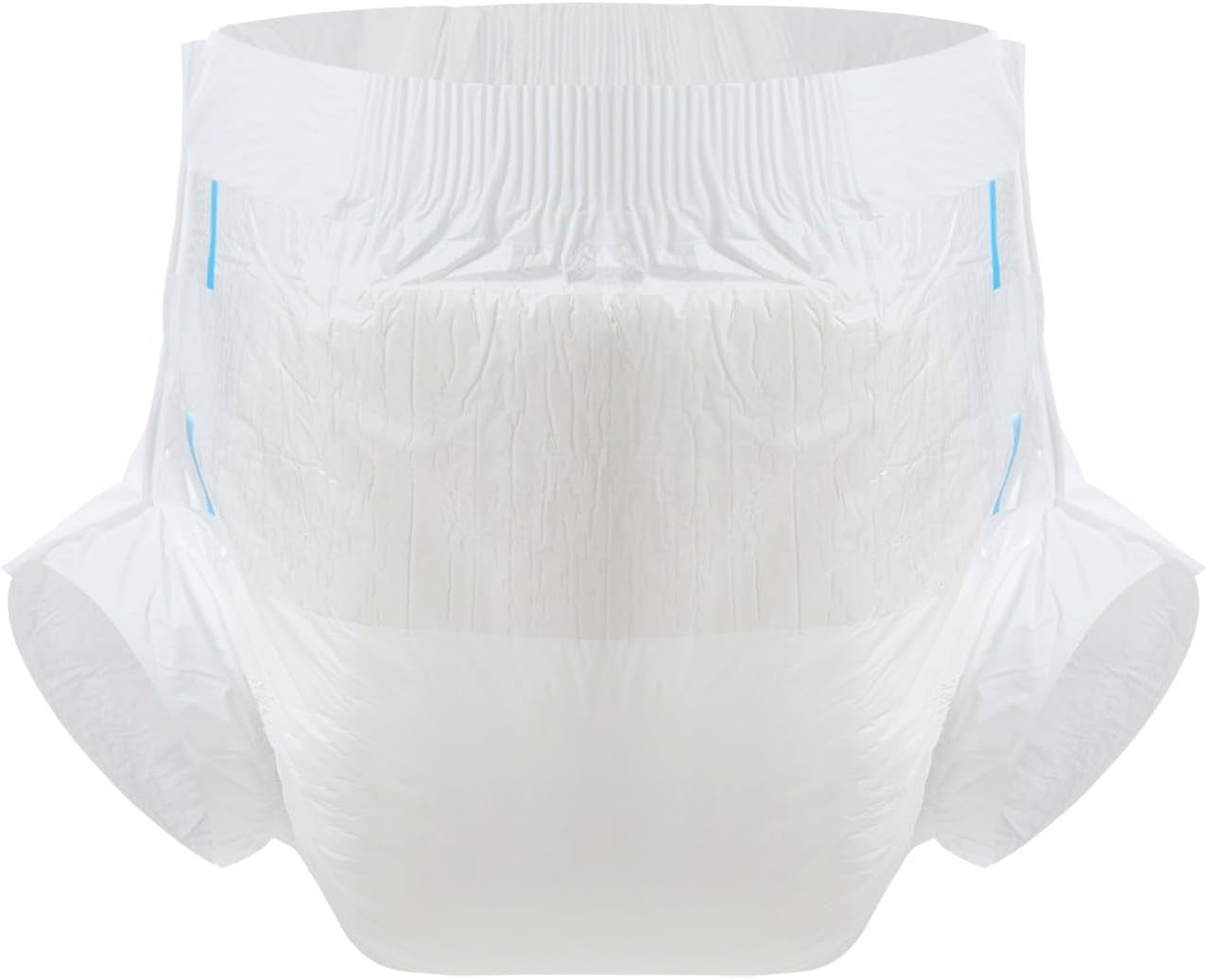 CutiePlusU Adult Diapers, 10 Pack Disposable Incontinence Panties with Loops for Women and Men, Maximum Absorbency Overnight - White (Medium Size 71-96cm)