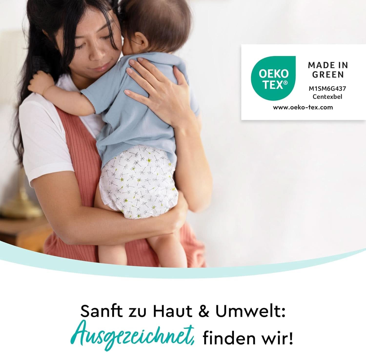 LILLYDOO Skin-friendly diapers, size 2 (4-8 kg) Mother and Child Naty Shop