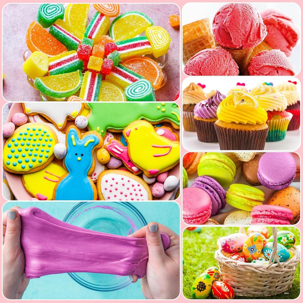 Colorant alimentar gel, recipiente de 6 ml si 10 ml Naty Shop