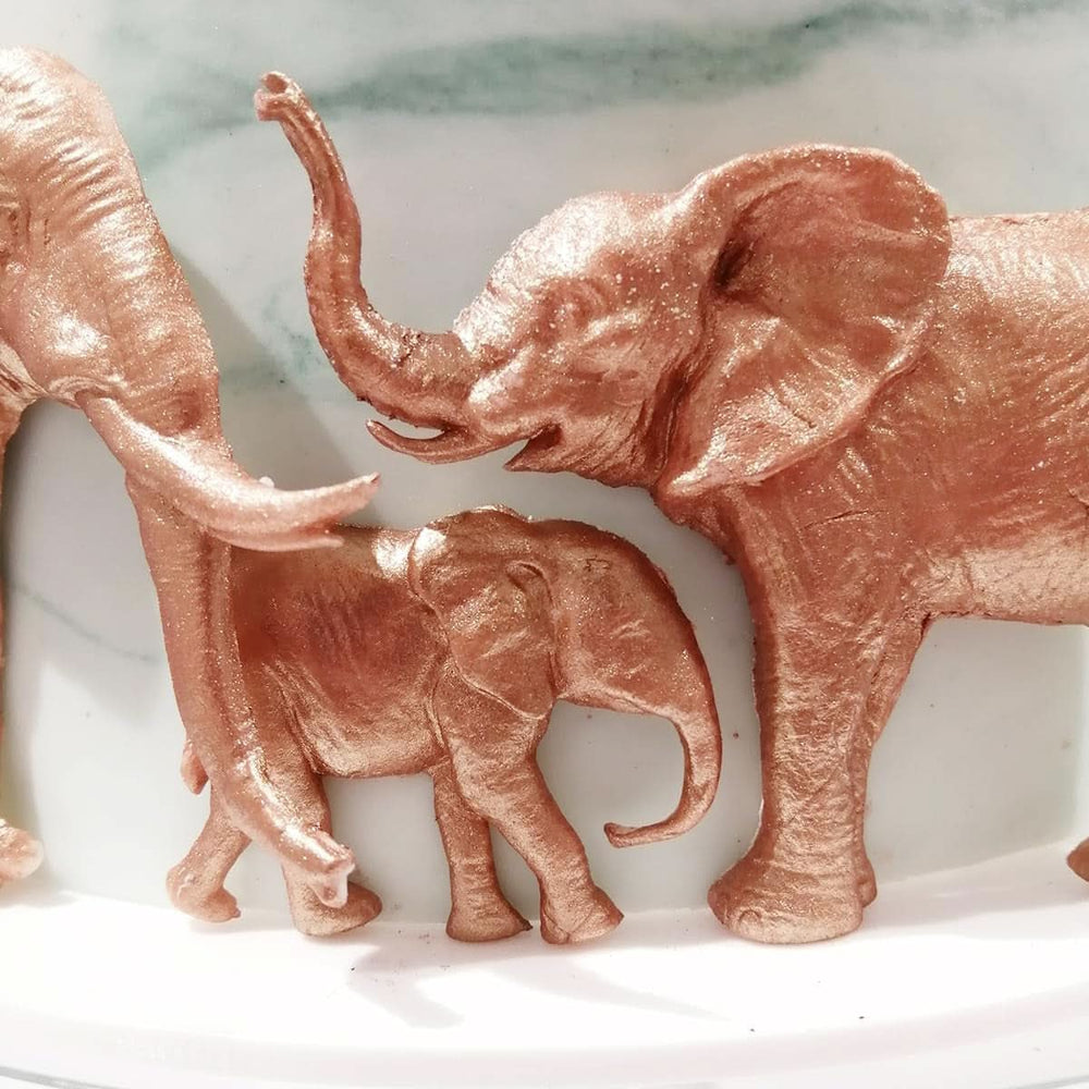 Katy Sue, Silicone Mold Family of Elephants Kitchen Naty Shop