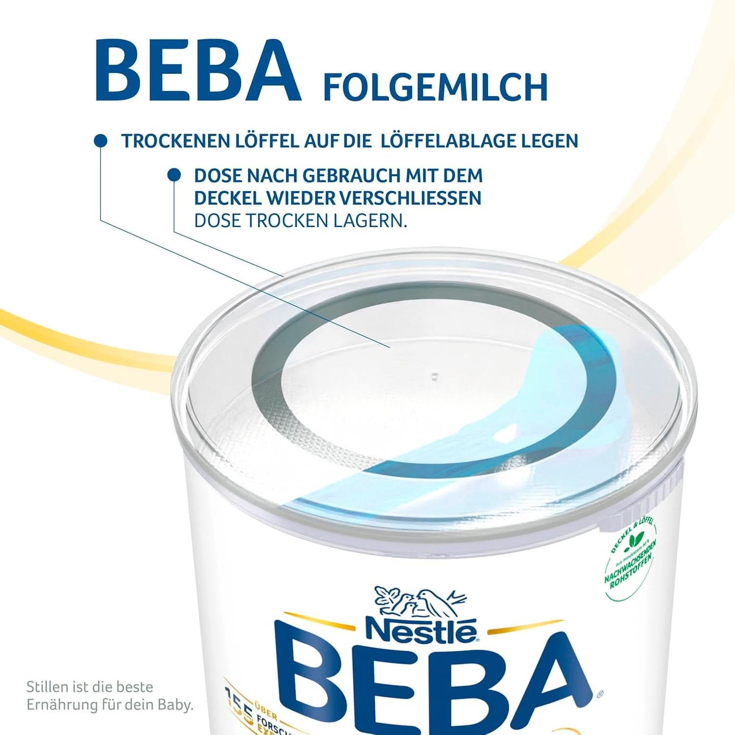 Nestle BEBA 2 Follow-on milk powder after 6 months, with complex 5 HMO, lactose only, without palm oil, pack of 3 (3 X 800G) Mother and Child Naty Shop