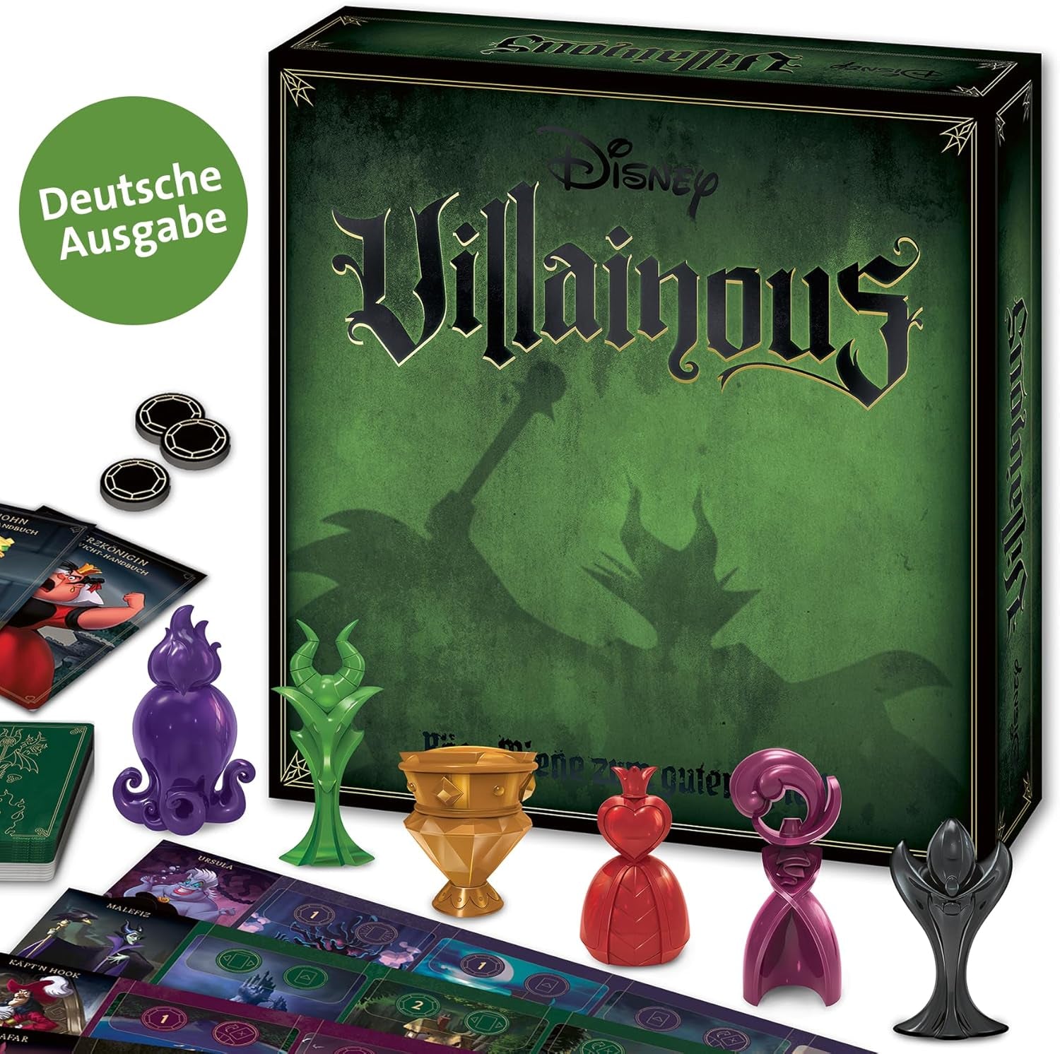 Ravensburger Family Game Disney Villainous, Board Game for Kids and Adults, 2-6 Players, Party Game for Ages 10 and Up with Disney Villains