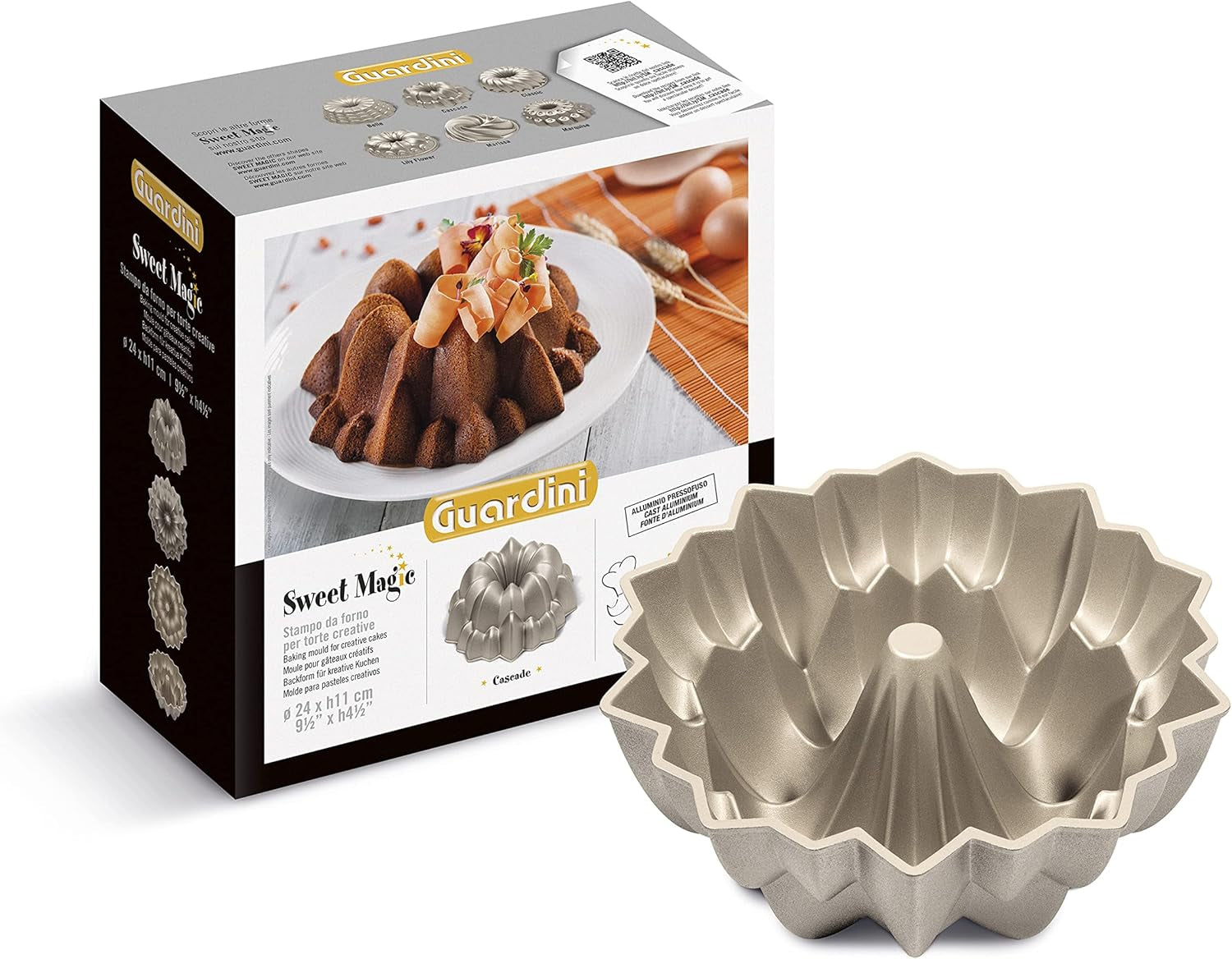 Sweet Magic Backform, Stahl Molds and baking trays Naty Shop Cascade
