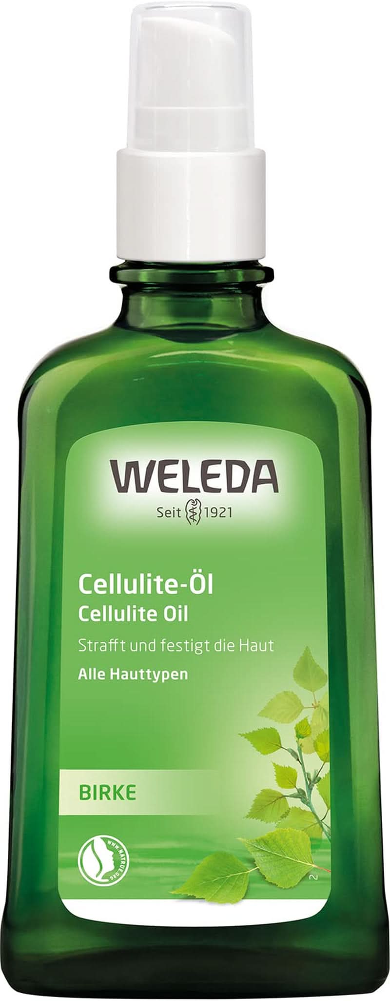 WELEDA Bio, Body oil with jojoba oil, strengthens the skin and activates the skin's metabolism, 100 ml Shower and bath Naty Shop