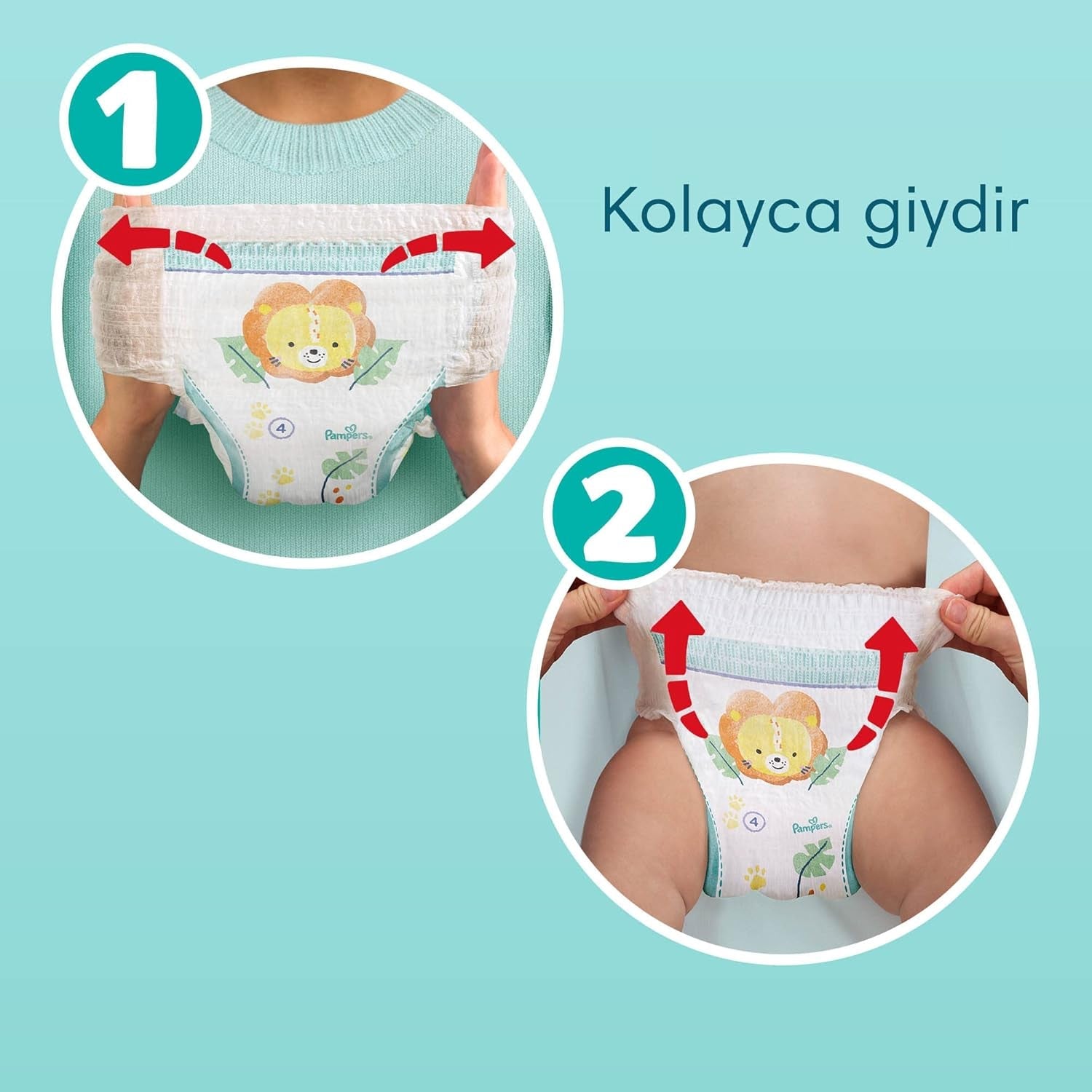 Scutece Pampers (Versiunea Veche), Night Pants, Mărimea 5, 22 bucăți, 12kg-17kg