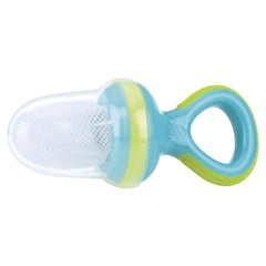 Nuby - Hrănitor de fructe Nibbler cu capac de protecție, roșu