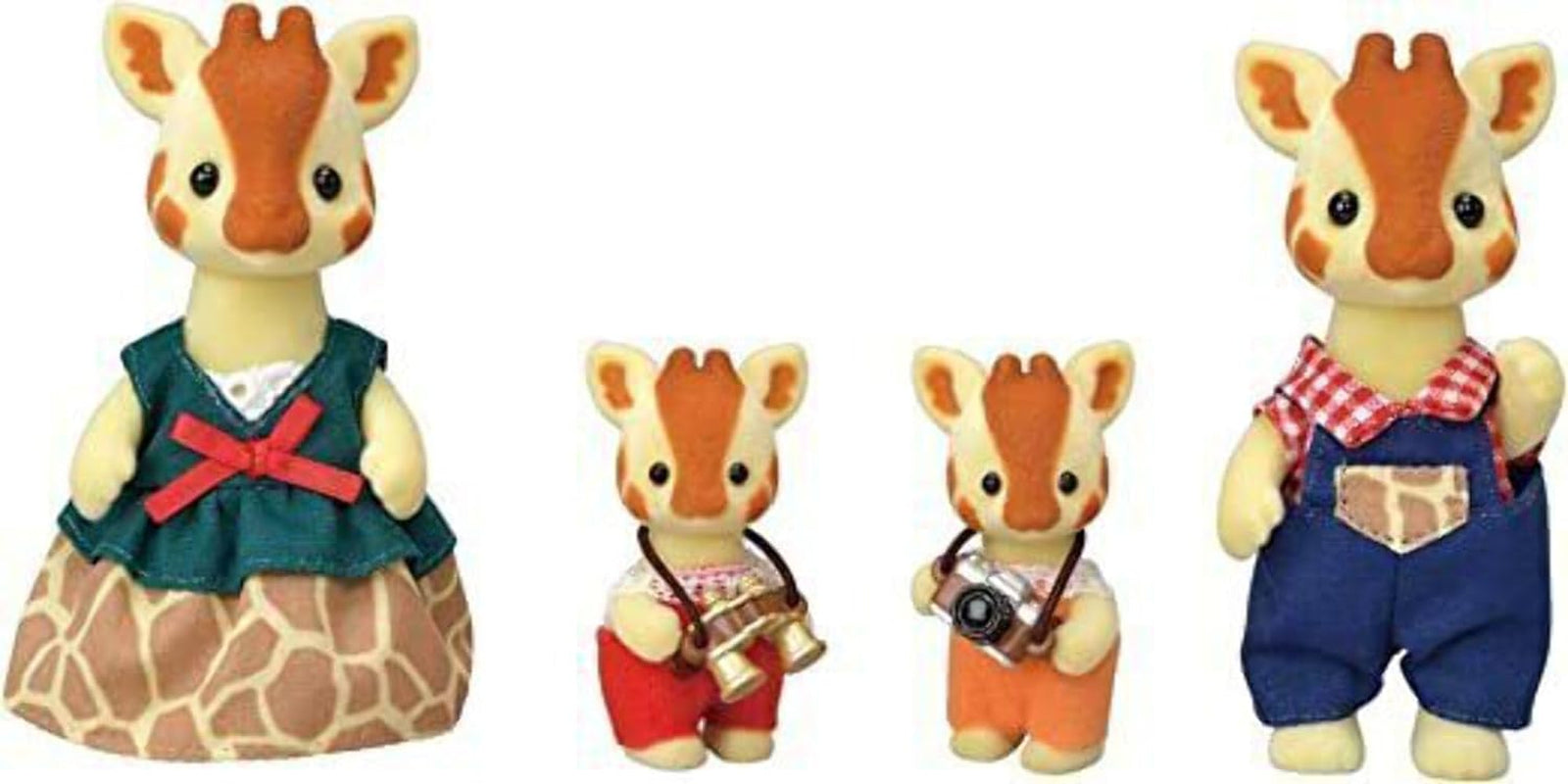 Sylvanian Families 5639 Familia Giraffe - Figuri pentru casa de păpuși Papusi Naty Shop