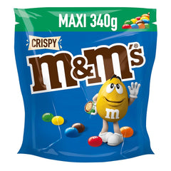 M&M'S Crispy, chocolate chips with crunchy core Naty Shop Crispy Chocolate Candies 340G