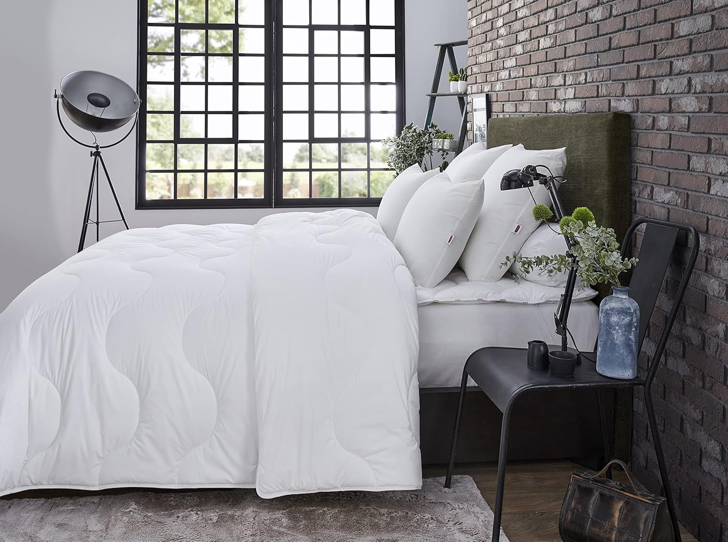 Maxiconfort Ultra quilt, warm, synthetic fiber, 260 X 240 cm, white Quilts and quilts Naty Shop