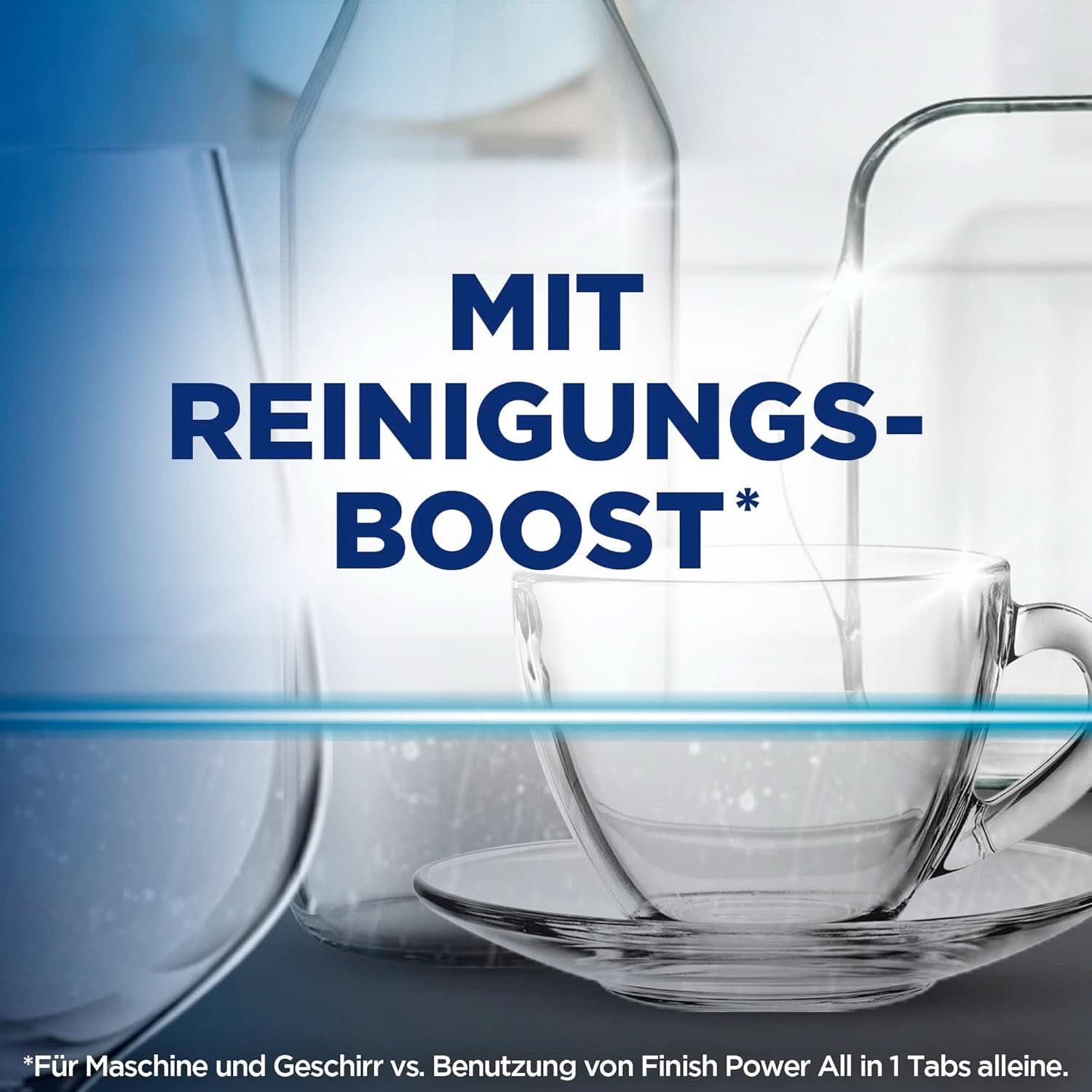 Finish Machine Cleaner Tabs - Pastile pentru mașina de spălat vase împotriva murdăriei și grăsimii din interiorul mașinii de spălat vase, 3 pastile Naty Shop