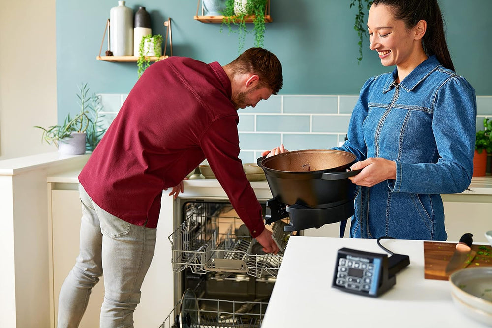 Multicooker Russell Hobbs 6.5L, digital display, 8 cooking functions Slow Cooker Naty Shop