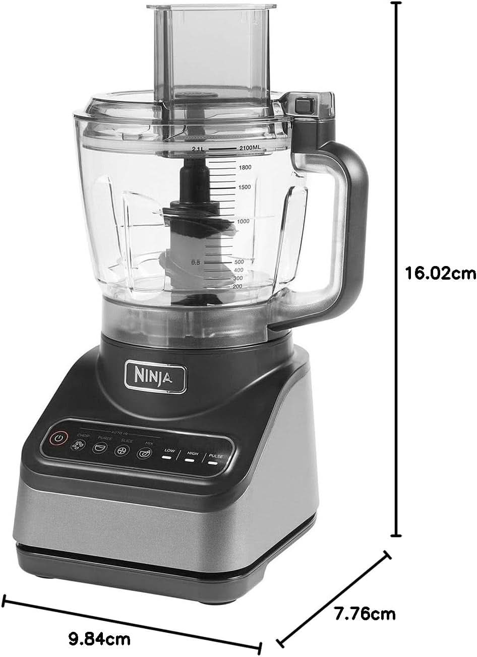 Food processor Auto-IQ technology Ninja BN650EU, 850W, 2.1L, Black Naty Shop